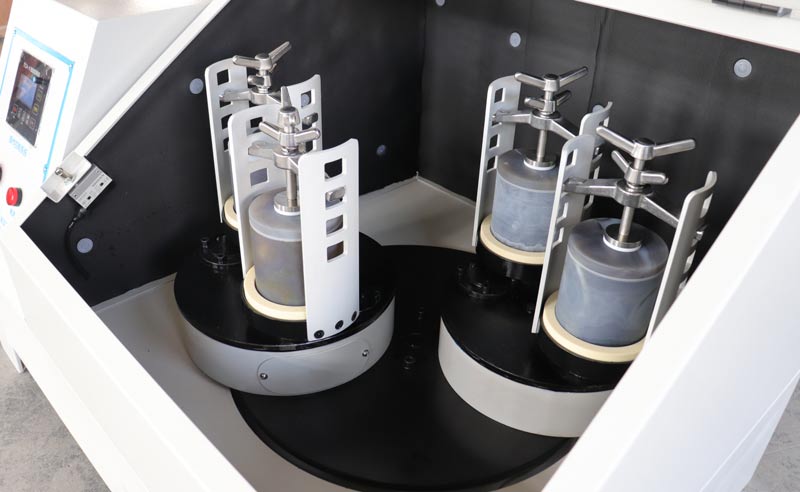 双行星球磨机：四个罐体