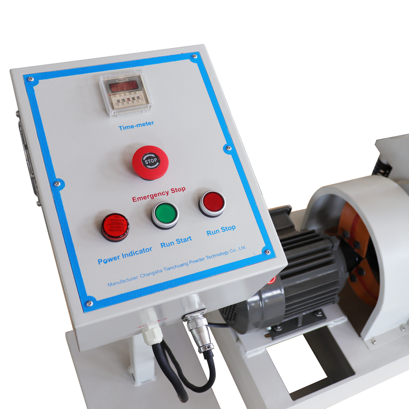 实验振动球磨机 - 控制面板