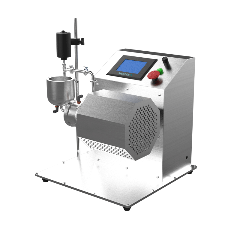 纳米砂磨机侧视图2