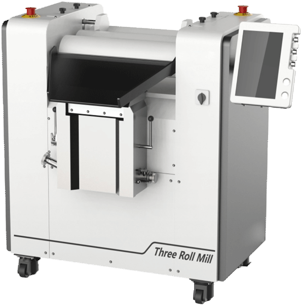 TCTR-50T型三辊研磨机研磨效果