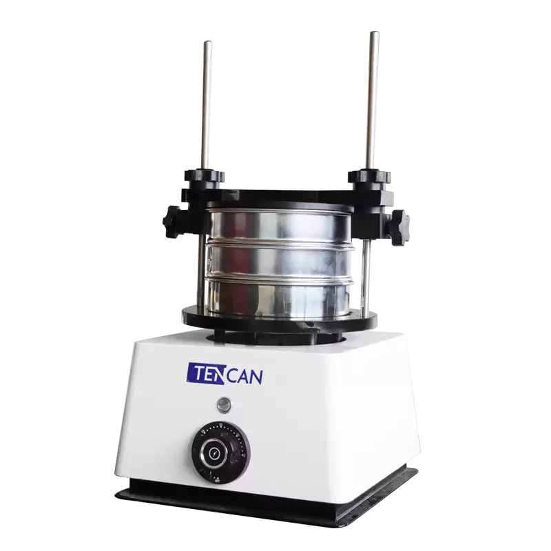 实验室振筛机多层筛网示意